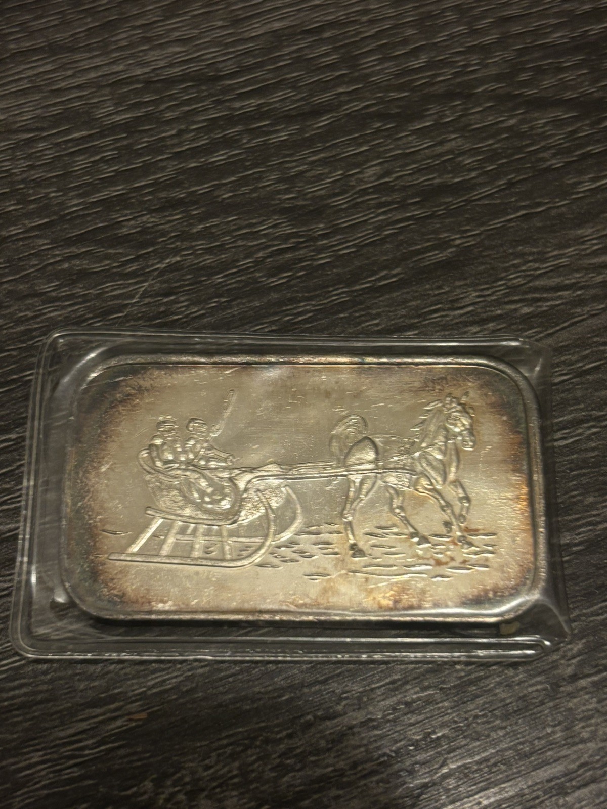 Vintage Sleigh Ride 1oz .999 Silver Bar – Silver Towne