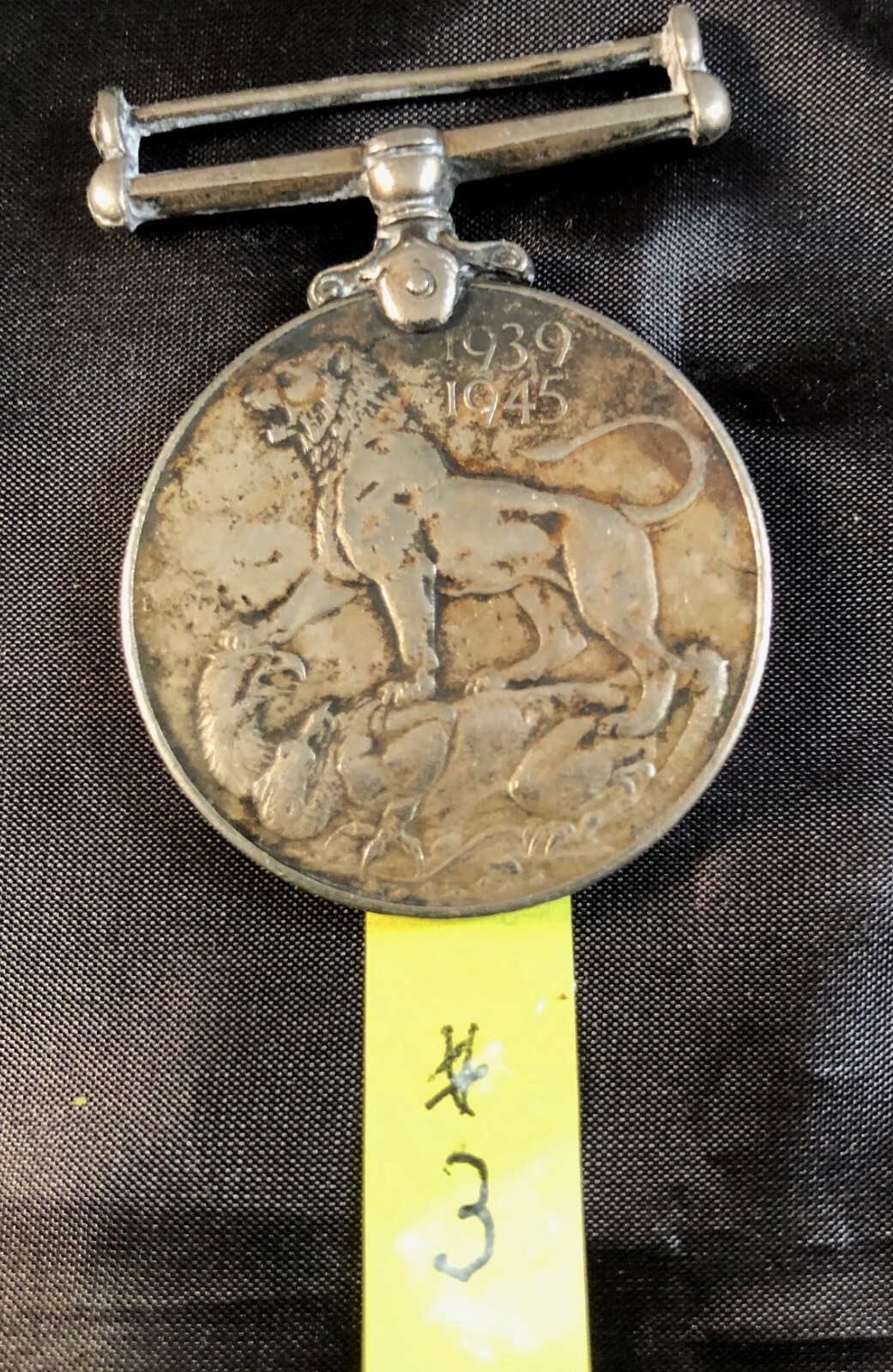 WW II ANTIQUE 1939-1945 BRITISH GEORGE VI LION COMMONWEALTH INDIA MEDALS PR EACH