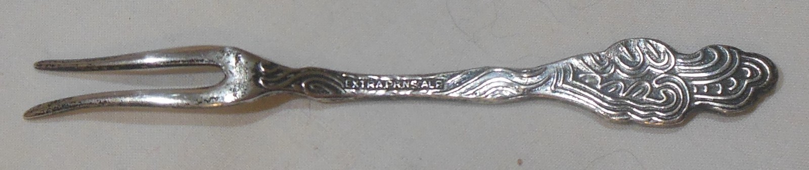 AB Nils Johan Sweden Silverplate Hors d’oeuvre Cocktail Fork