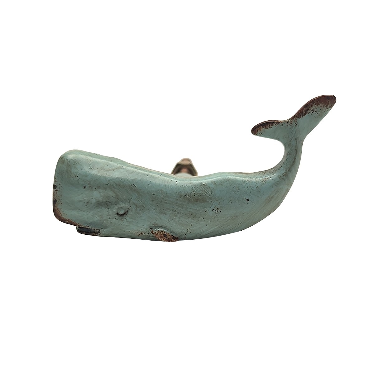 Blue Whale Pull Dresser Knob Kitchen Cabinet Hardware Coastal Beach Home Decor