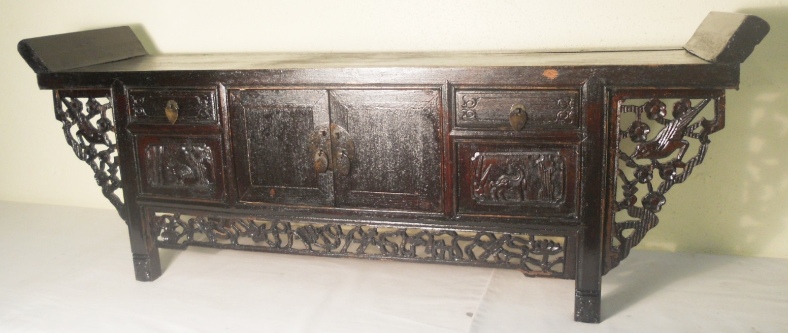 Antique Chinese Petit Altar (5947), Cypress Wood, Circa 1800-1849