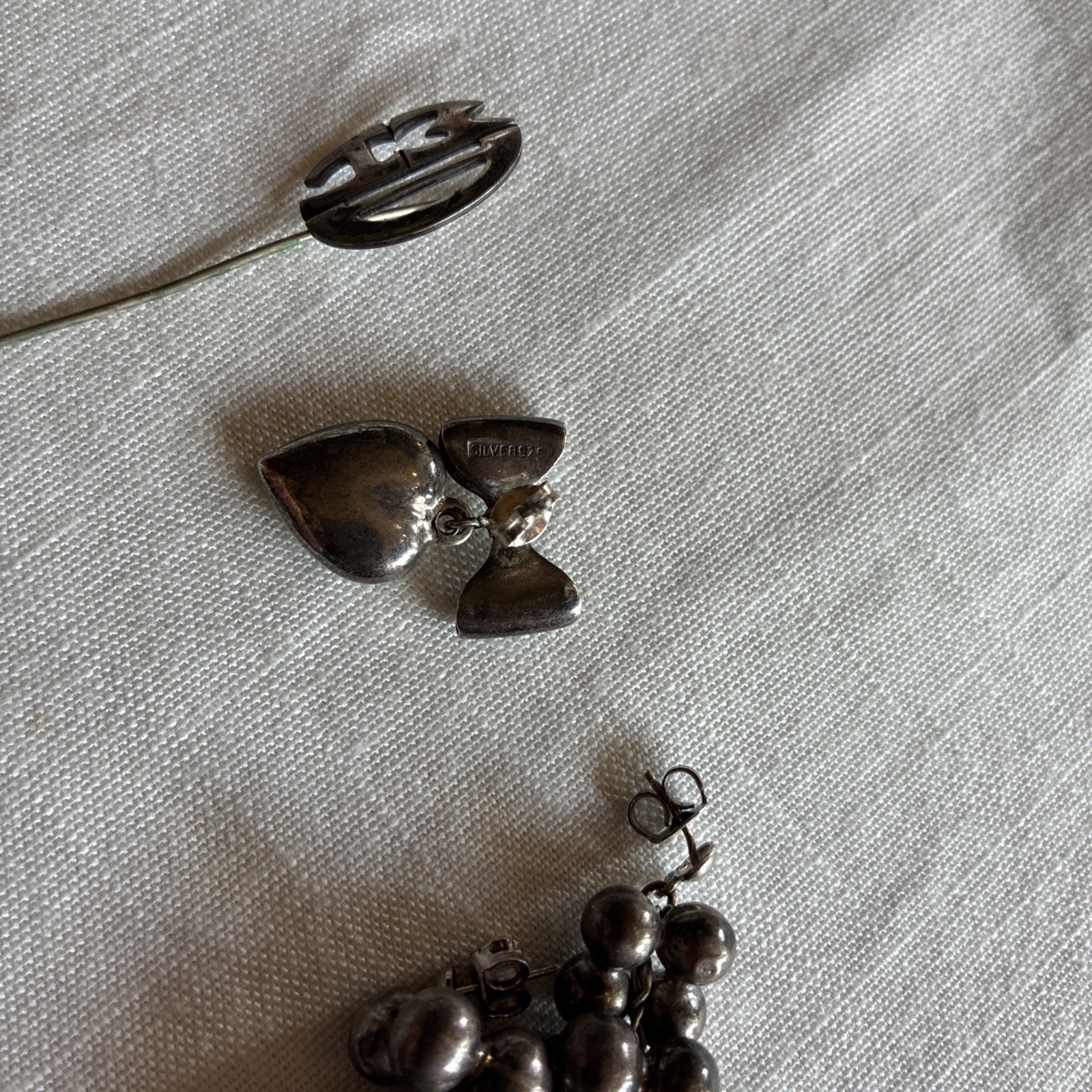 lot of sterling silver jewelry