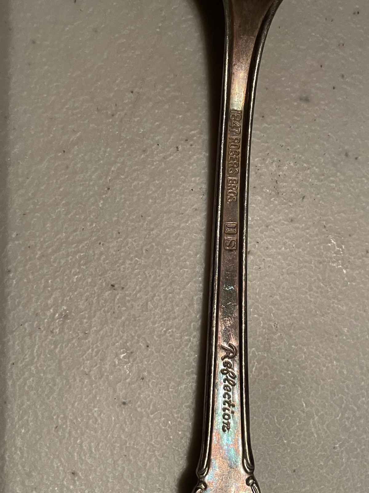 Antique Large Spoons Lot Of 8 Pieces