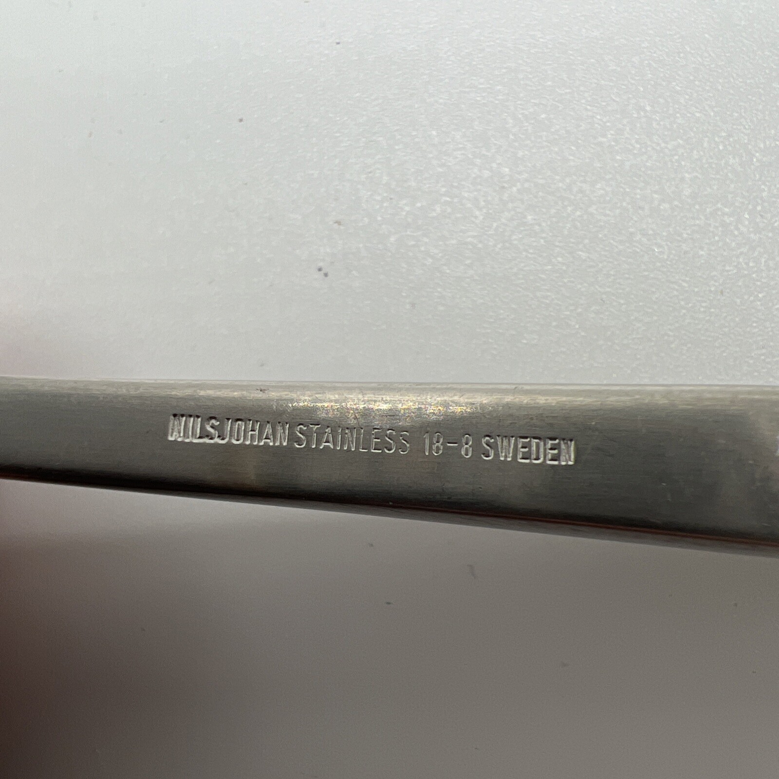 Vintage Nils Johan Sweden Stainless Small Spoon MCM