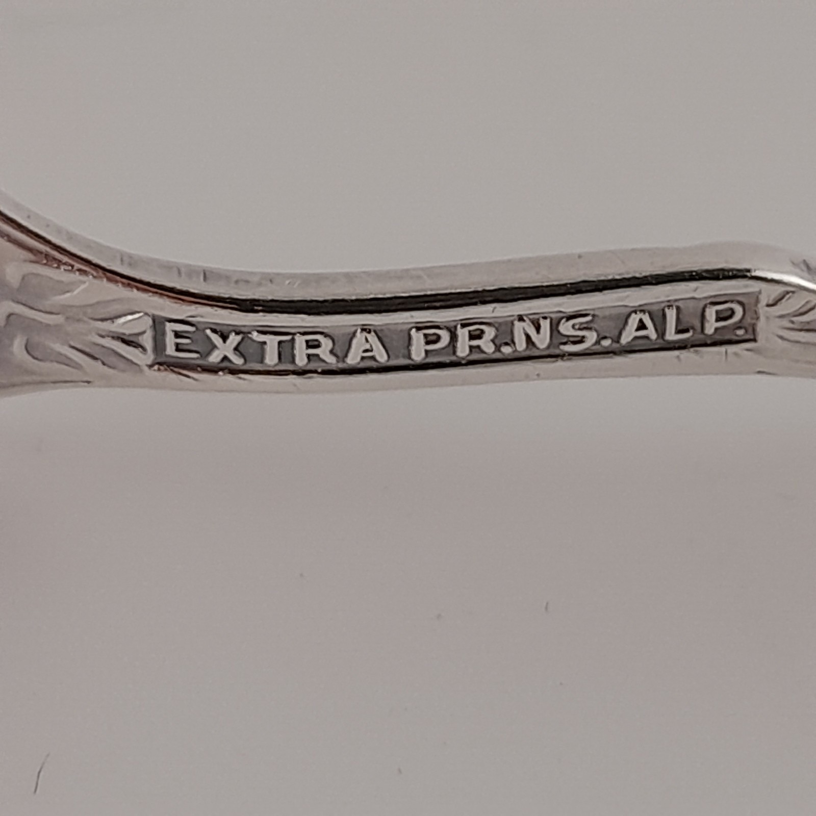 Nils Johan Sweden NIJ4 Silverplate 3pc Set Demitasse Spoon Lemon Fork Sugar Tong