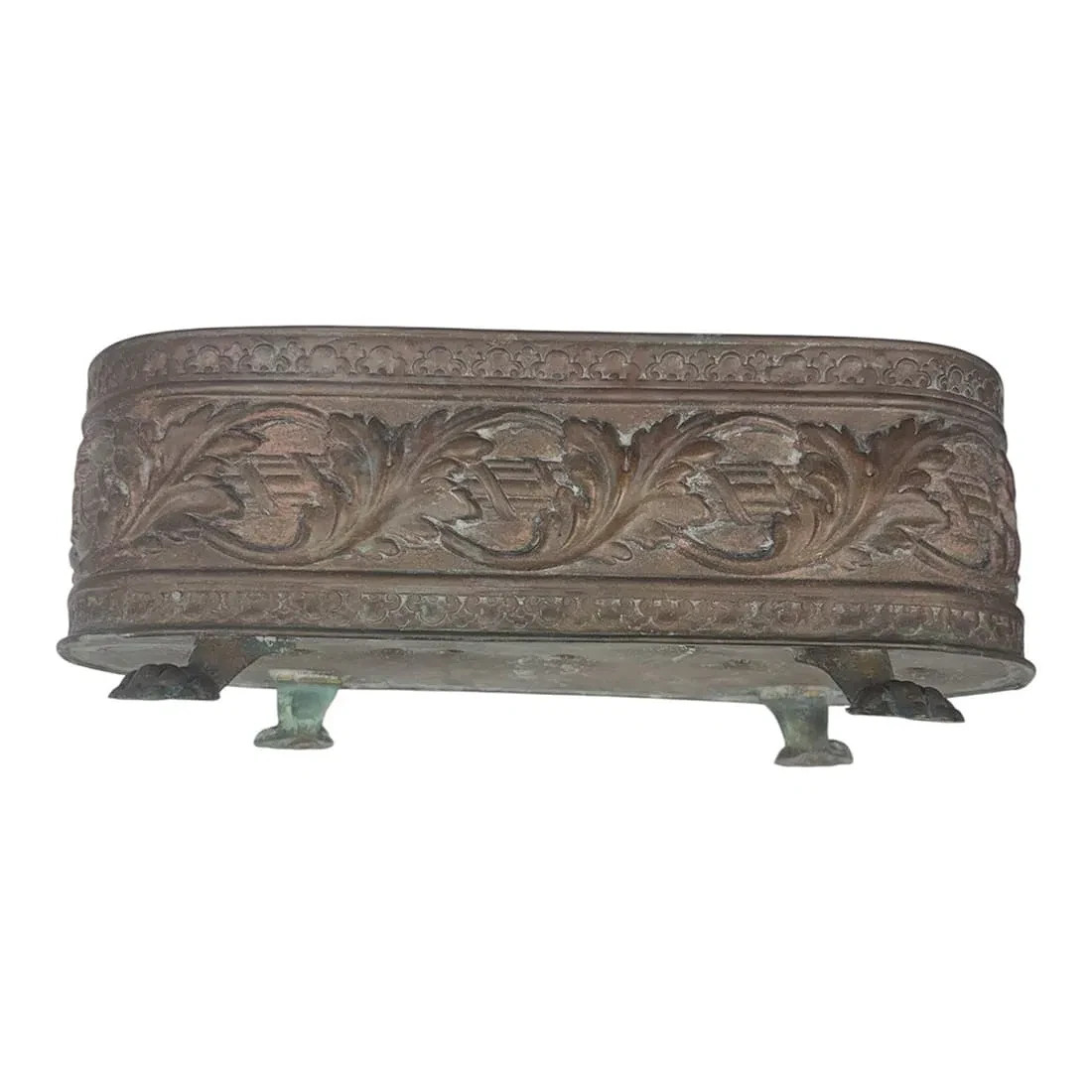 Antique Bronze Jardinière