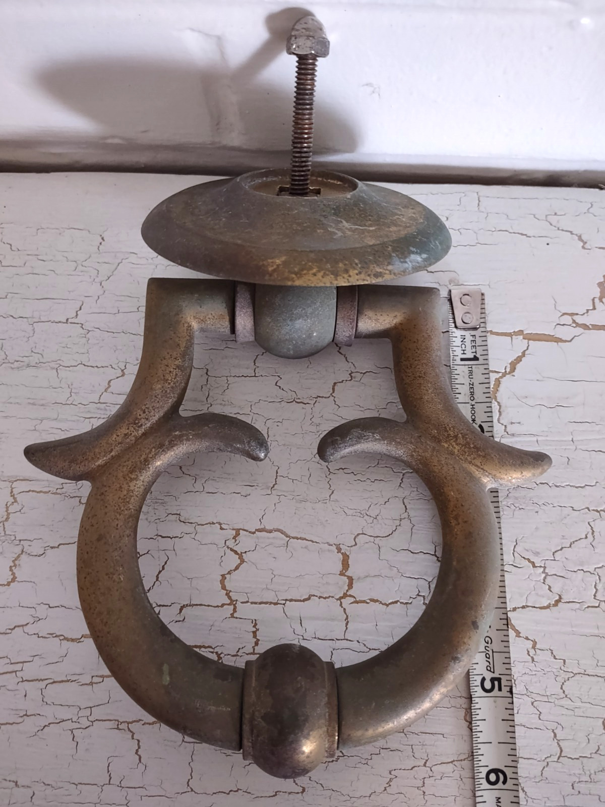 Giacinto Rivadossi GRA VTG/Antique Door Knocker Italy Architectural Baroque