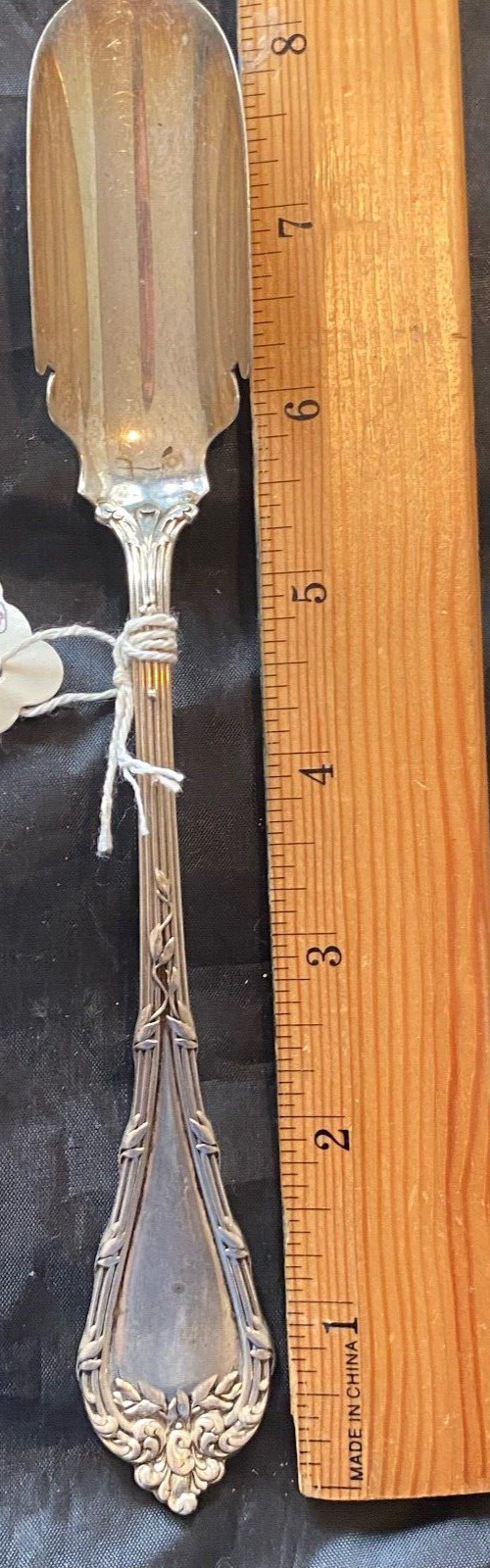 DURGIN MADAME ROYAL STERLING SILVER FLATWARE 1 LARGE CHEESE SCOOP” REAL