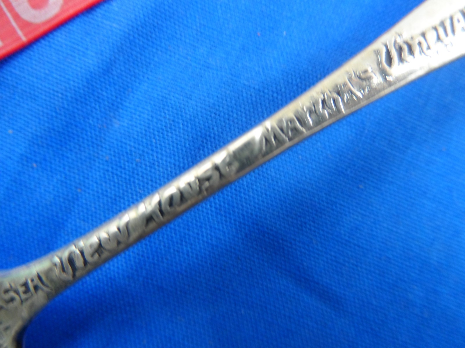 5-7/8″ Gorham Martha’s Vineyard Massachusetts Sterling Souvenir Spoon Antique