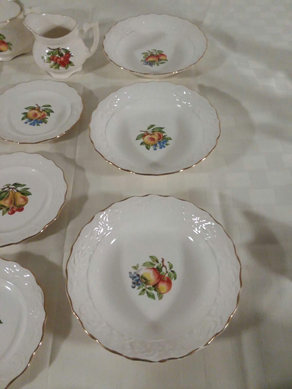 ANTIQUE Warranted 22k China – RARE FRUIT COLLECTION