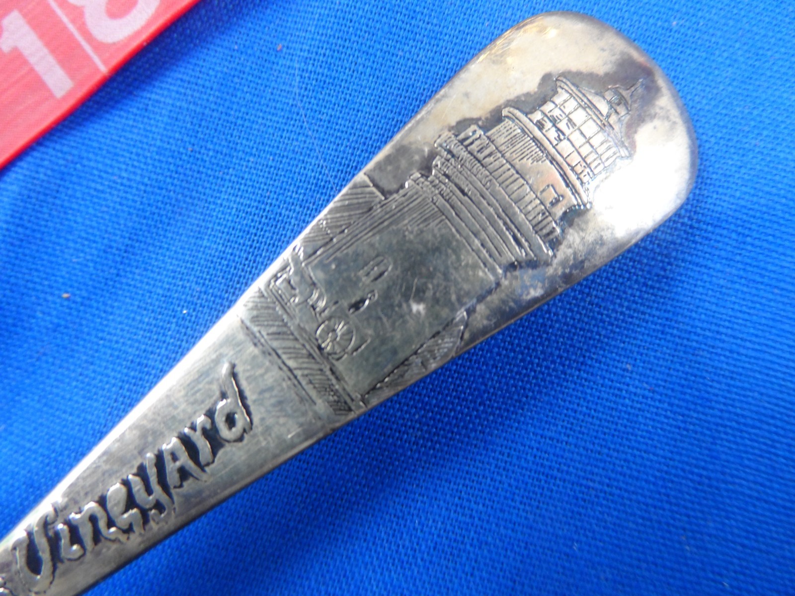 5-7/8″ Gorham Martha’s Vineyard Massachusetts Sterling Souvenir Spoon Antique