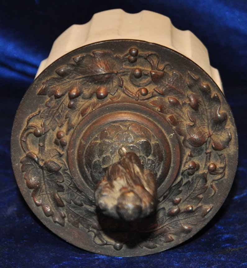 FRENCH BRONZE NEOCLASSICAL LADY ORMOLU BISQUE PORCELAIN GREEK ROMAN COLUMN