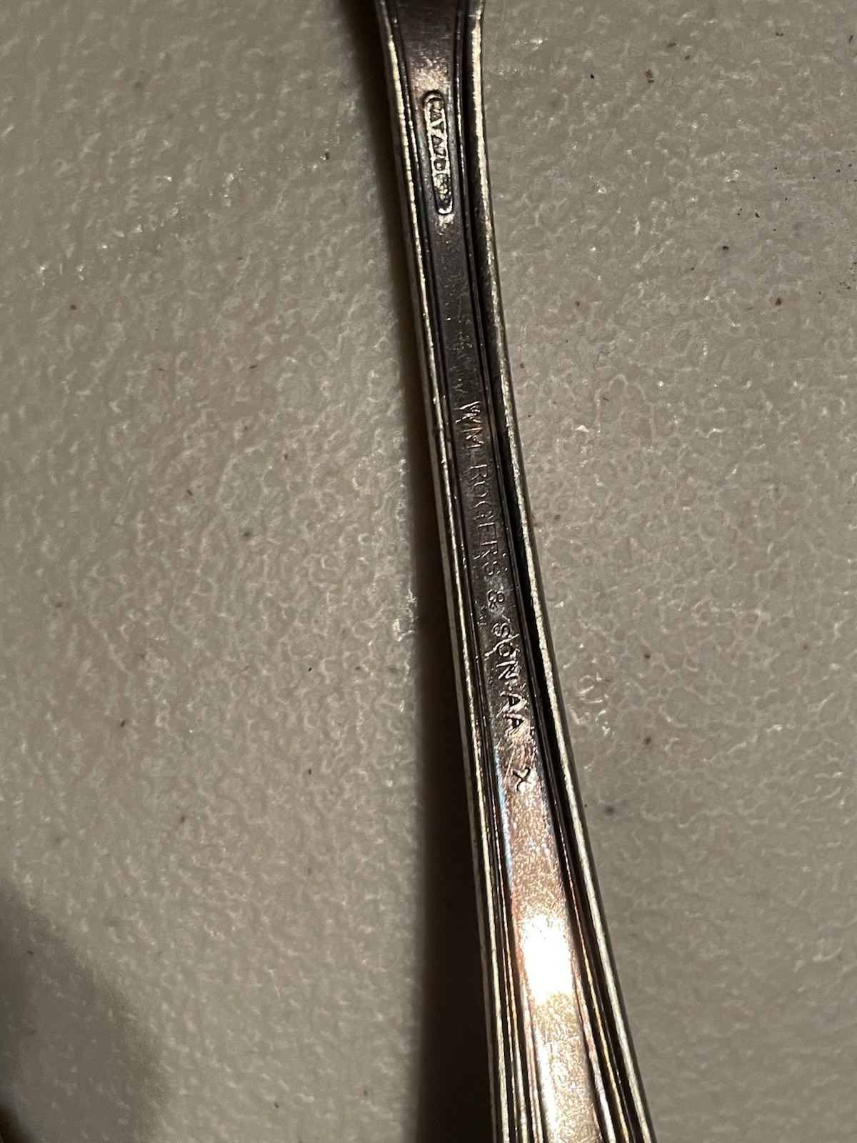 Antique Large Spoons Lot Of 8 Pieces