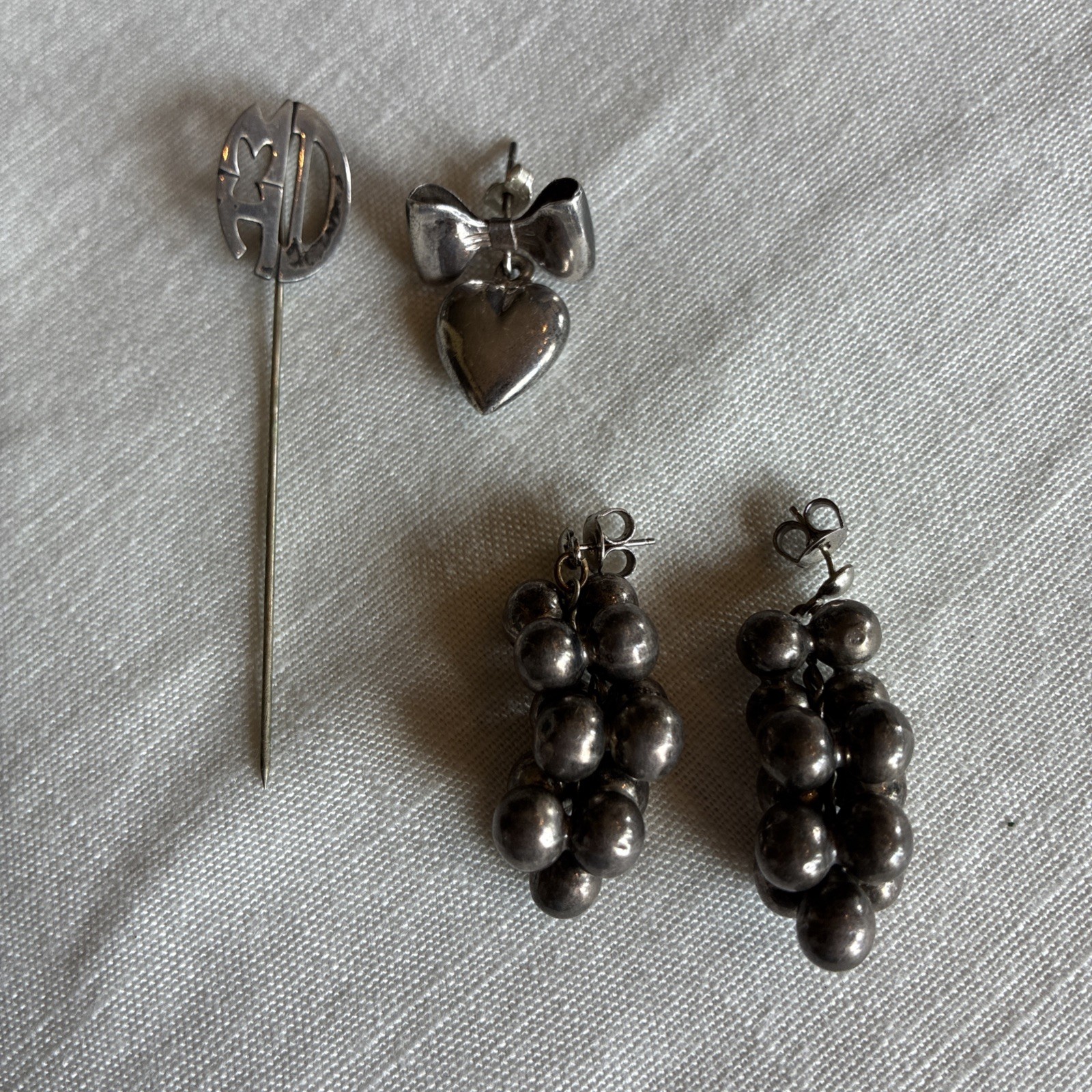 lot of sterling silver jewelry