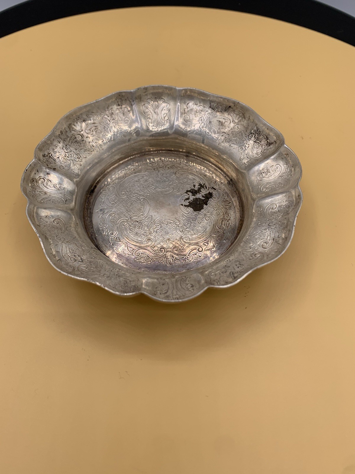Silver Plated Baker Ellis Dish. Item #242