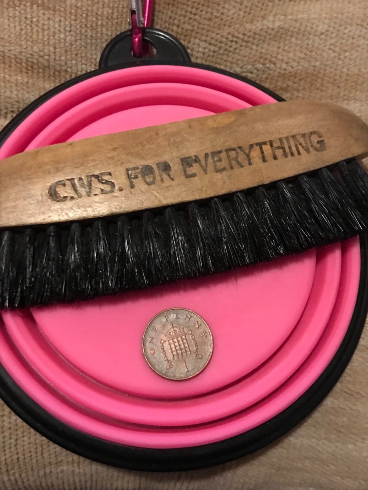 Antique 1940s Cooperative Society Clothes Brush CWS