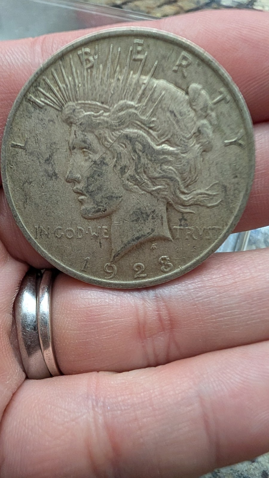1923 Peace Dollar Silver