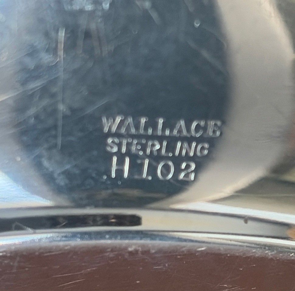Sterling Silver Wallace Bowl 10” 9.48 Oz Troy 294.8 Grams Rope Edge H102 Halifax