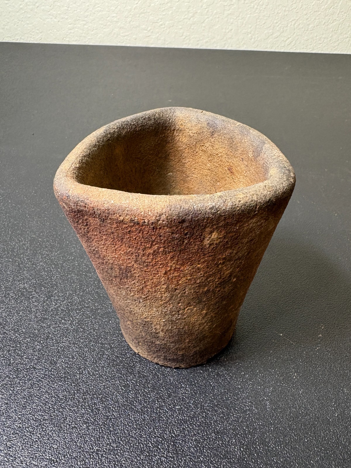 Antique Triangular Foundry Crucible date unknown