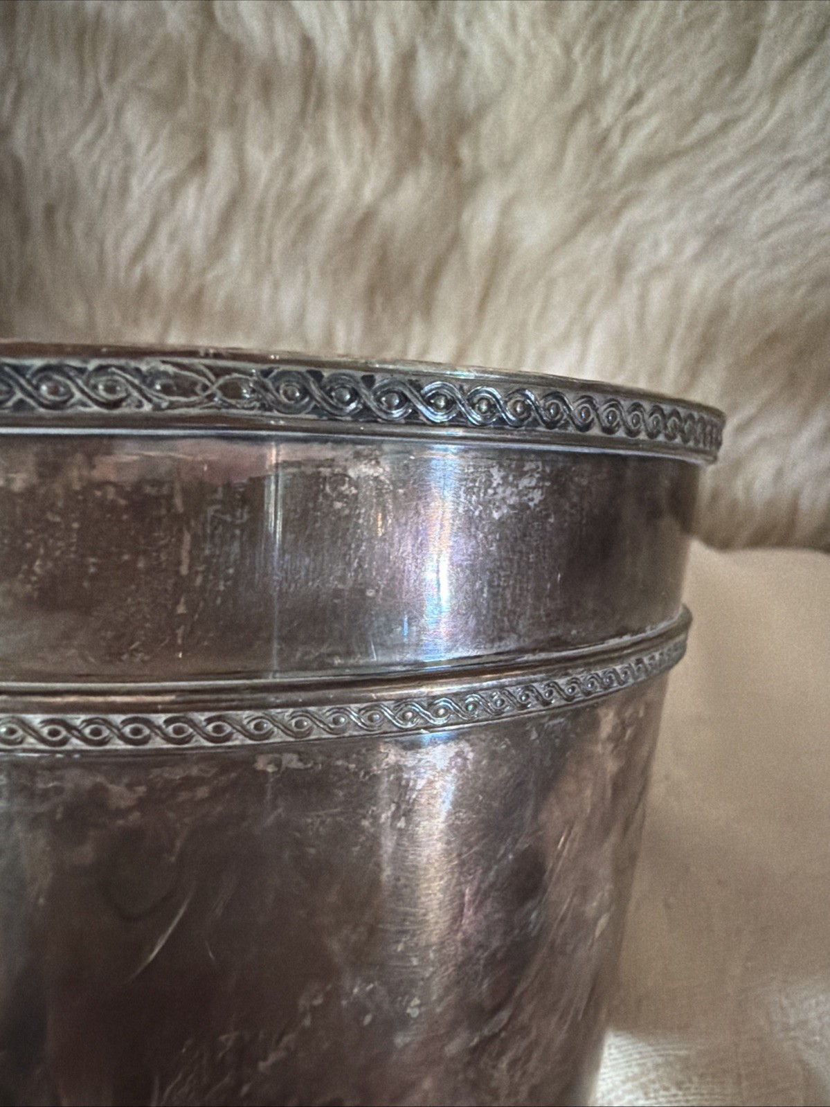 VTG WALLACE EPNS Silver 5875 Short 3.5″ Ice Bucket