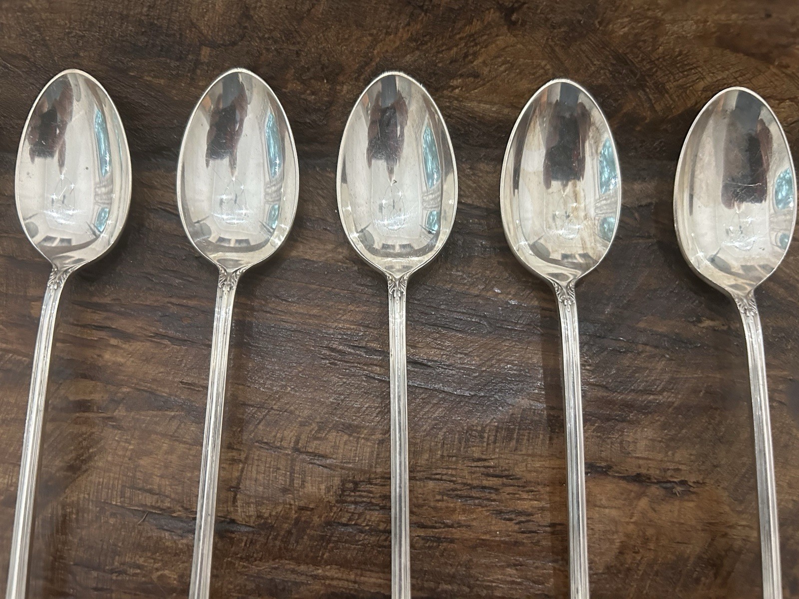 Processional- Fine Arts / International Sterling set of 6 Iced Beverage Spoons