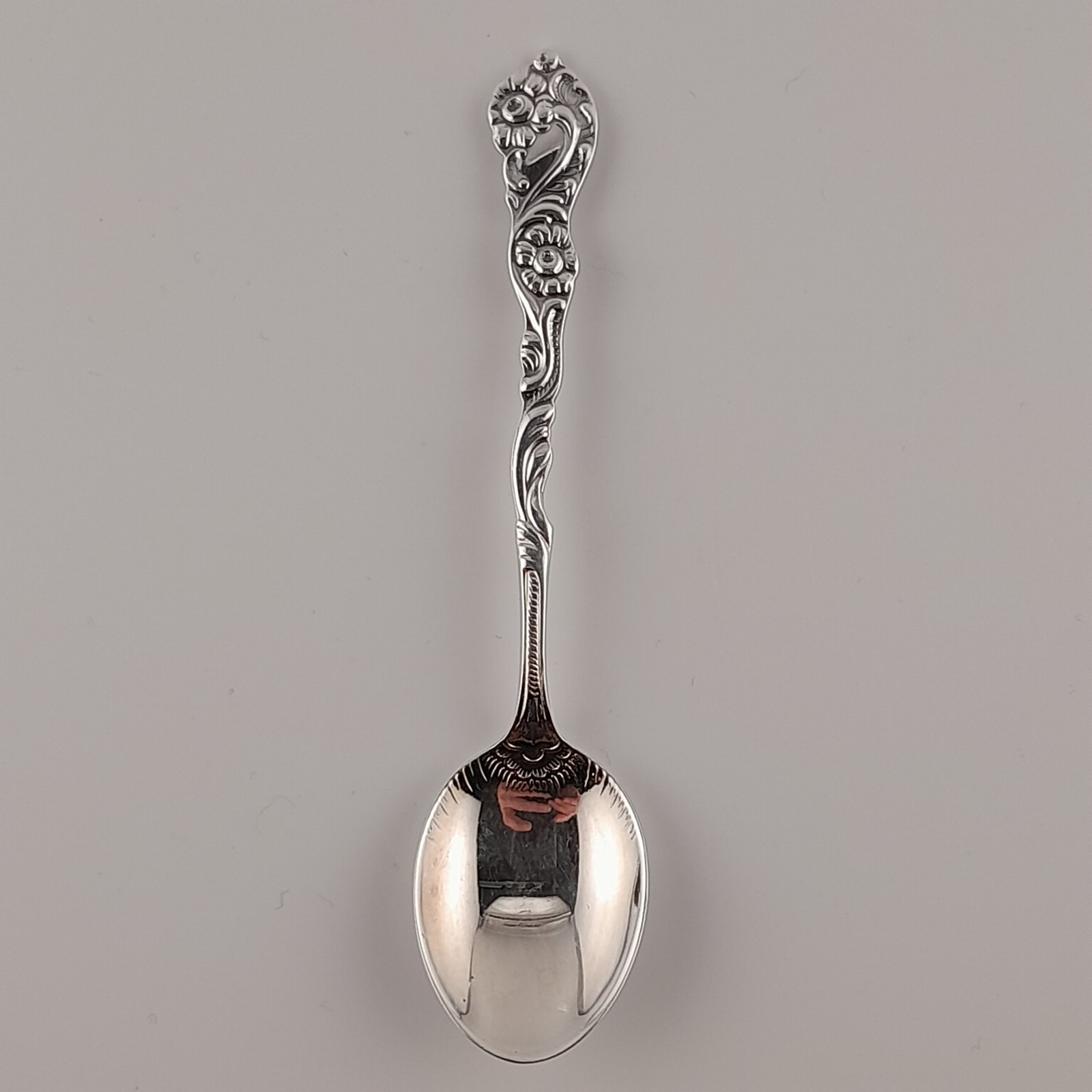 Nils Johan Sweden NIJ4 Silverplate 3pc Set Demitasse Spoon Lemon Fork Sugar Tong
