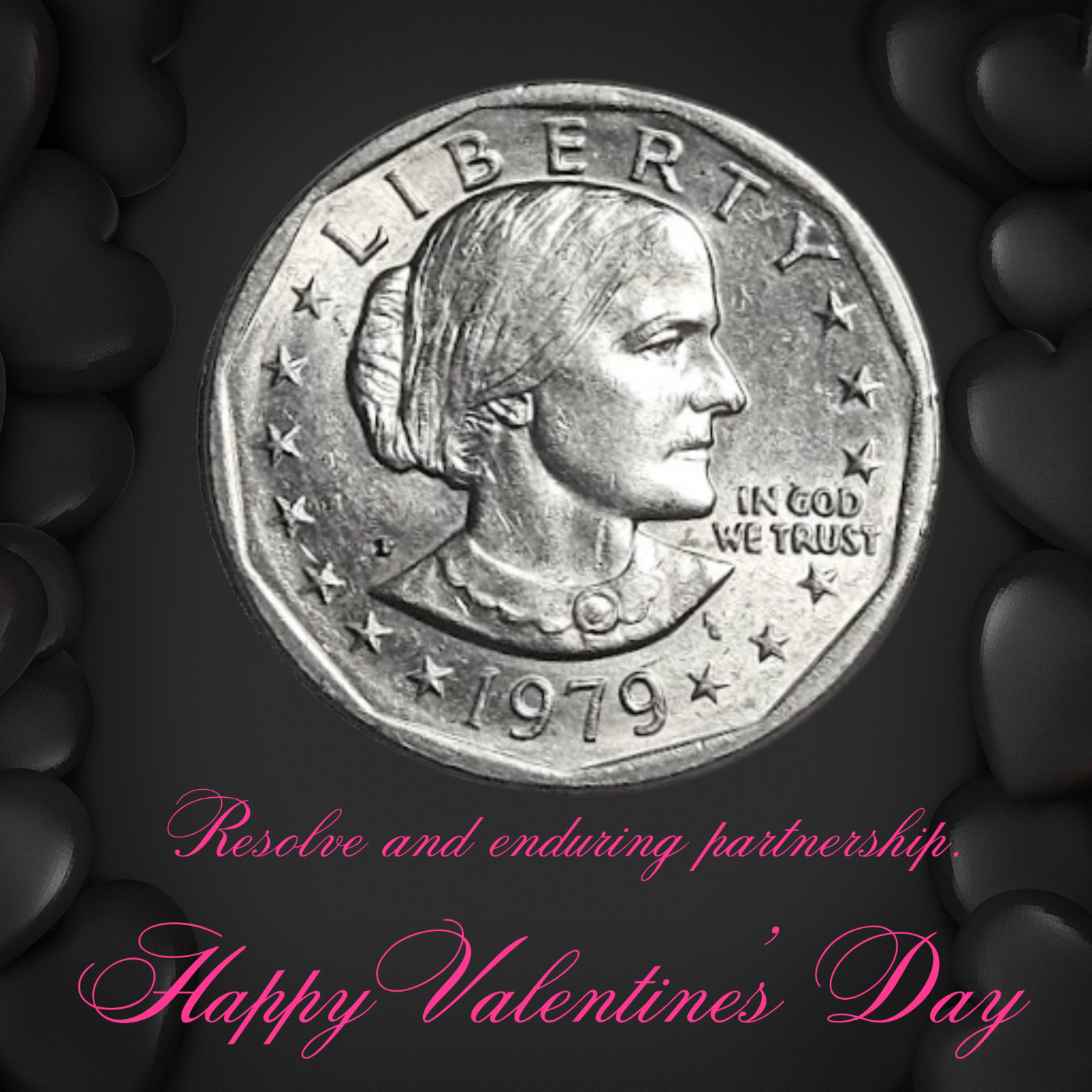 1979-P Susan B. Anthony Dollar – SBA $1 – FG Frank Gasparro Coin