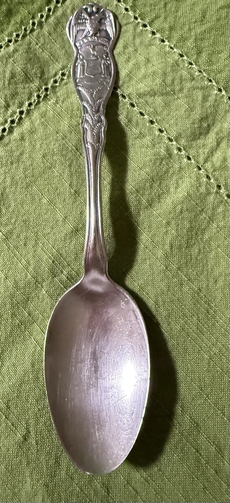 Vintage Wm. Rogers & Son Silverplate Souvenir Spoon New York 1900-1940