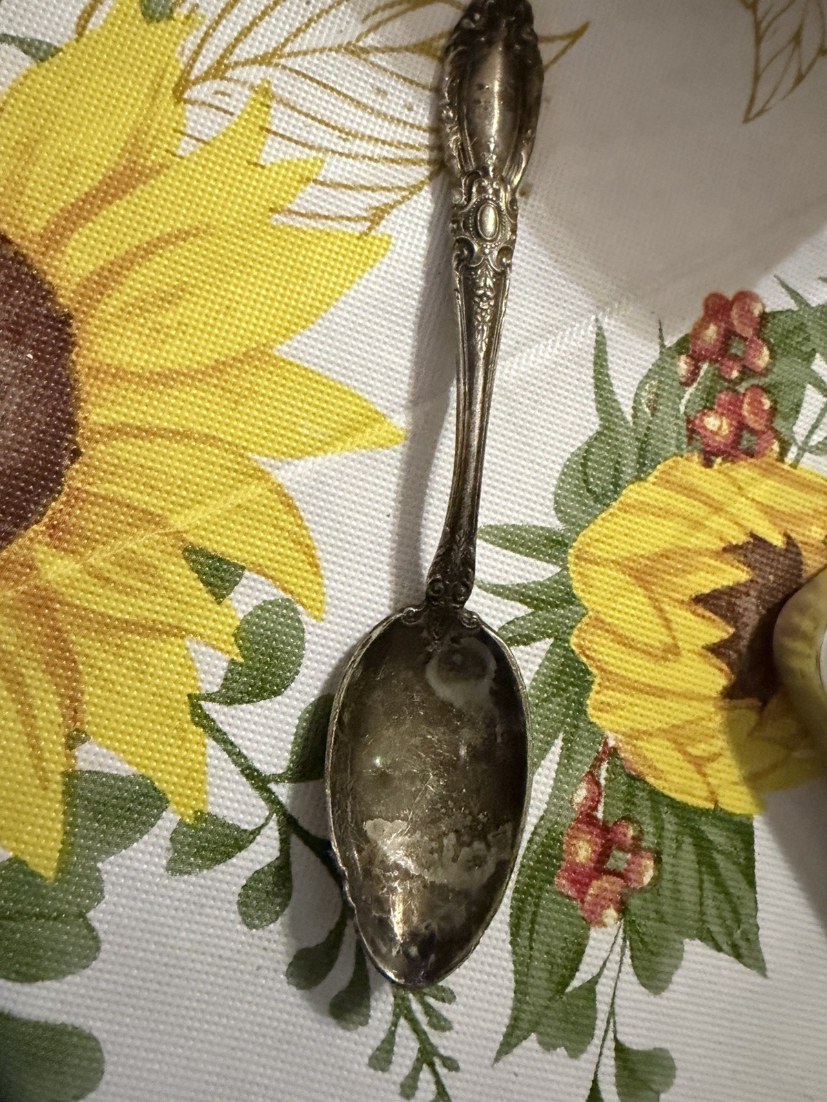 ANTIQUE TOWLE STERLING SILVER SMALL SPOON 17.06 GRAMS RESTORATION OR MELT DOWN