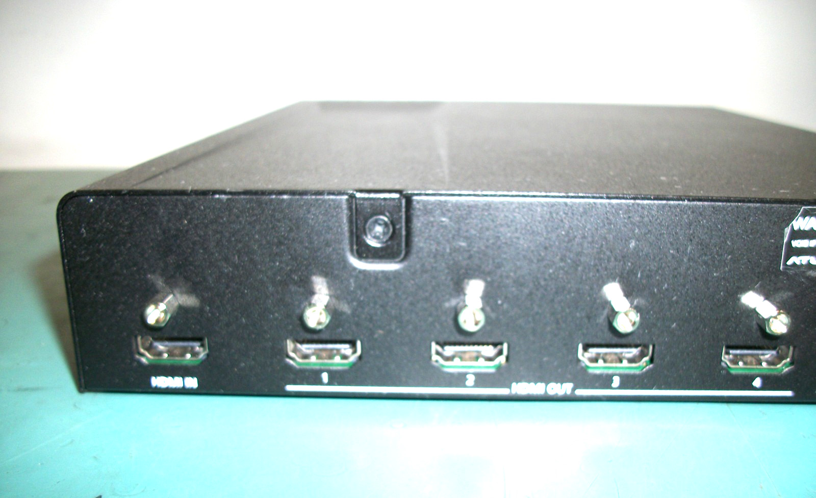 ALTONA Rondo AT-RON-444 4K HDR 1×4 HDMI Distribution Amplifier W/PWR Cord