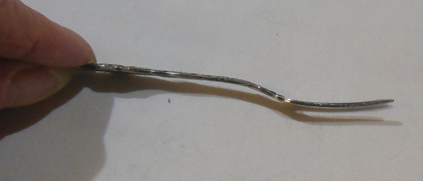 AB Nils Johan Sweden Silverplate Hors d’oeuvre Cocktail Fork