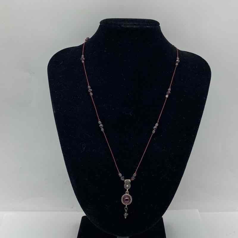 925 Sterling Silver Jewelry Lot of 4 Garnet Necklace CZ Rings Hoop Earrings