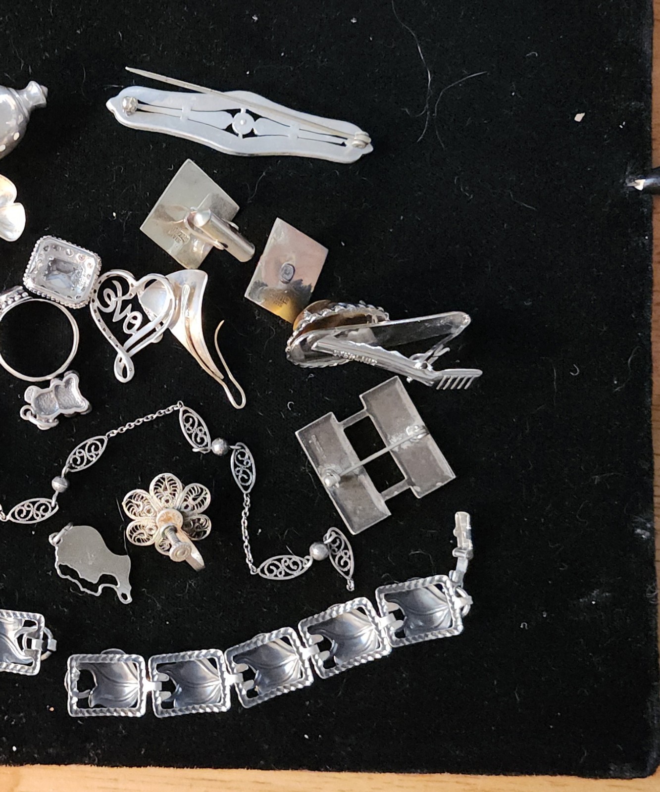 Sterling Silver .925 Wearable Or Scrap Jewelry Earrings Rings Necklace Charms