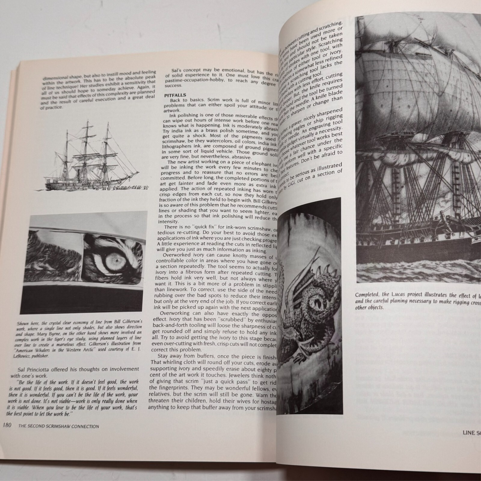 The Second Scrimshaw Connection by Bob Engnath 1985 carving Reference Book