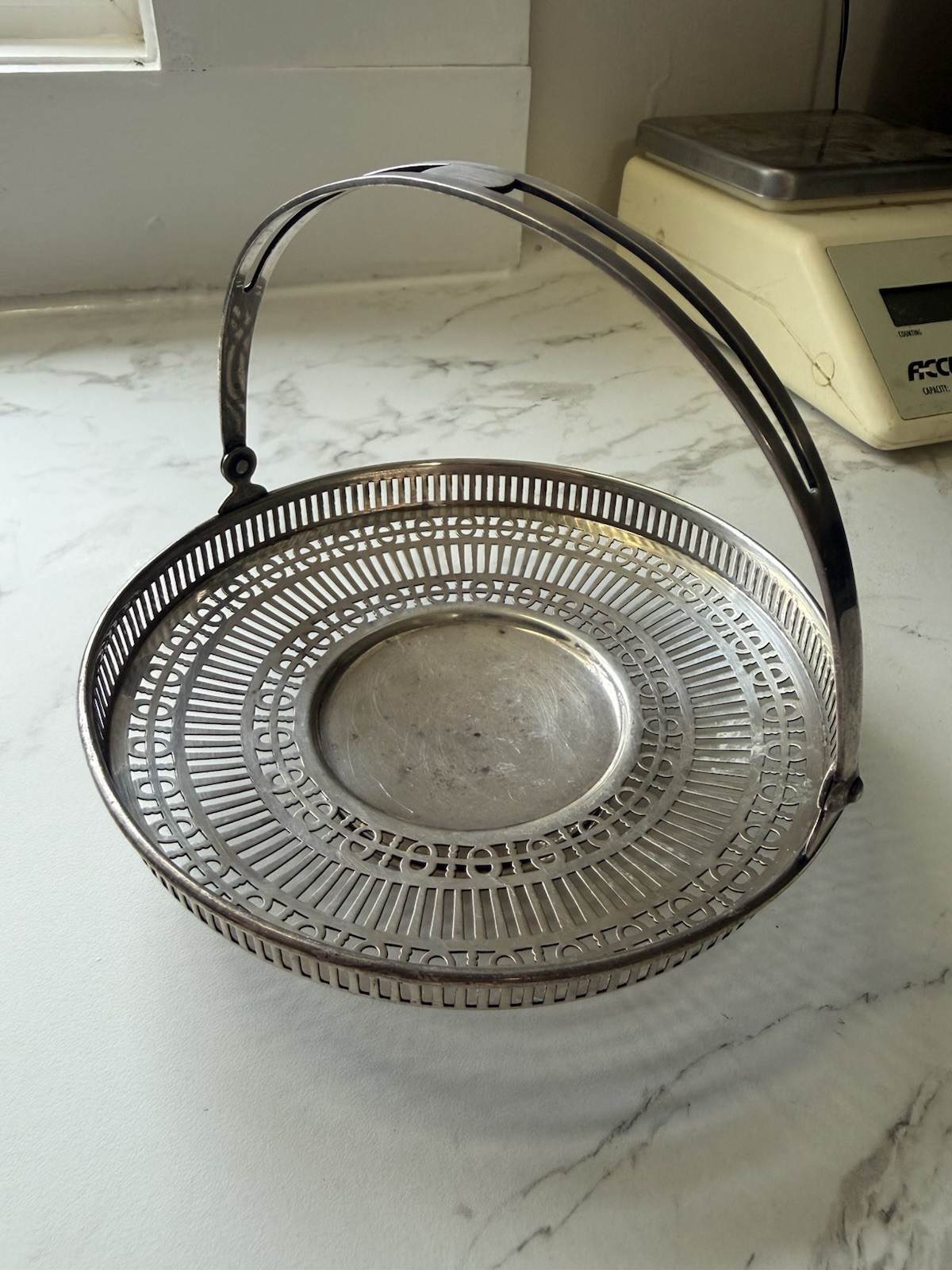 Sterling Silver Basket Sterling Scrap 148.8 Grams