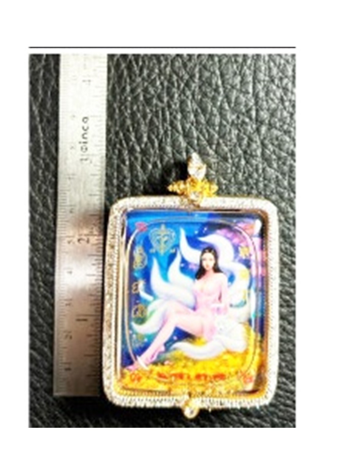 Talisman Locket 9 Tail Fox Lady Charm Amulet Magic Love Money Business Fortune