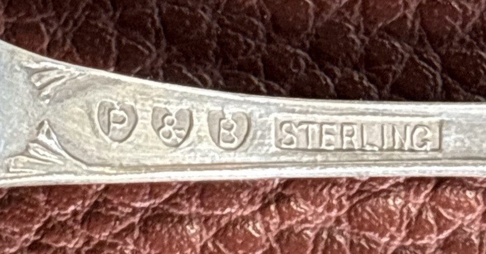 Cabildo New Orleans LA 5.25″ Sterling Souvenir Spoon Pond Lily Pattern P&B 17g