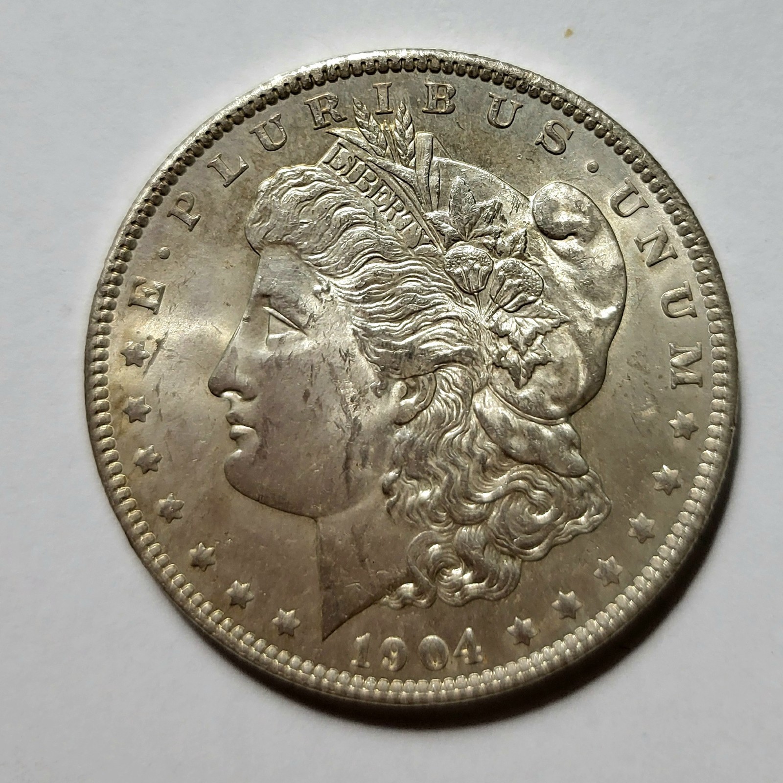 1904-O $1 Morgan Silver Dollar, Uncirculated