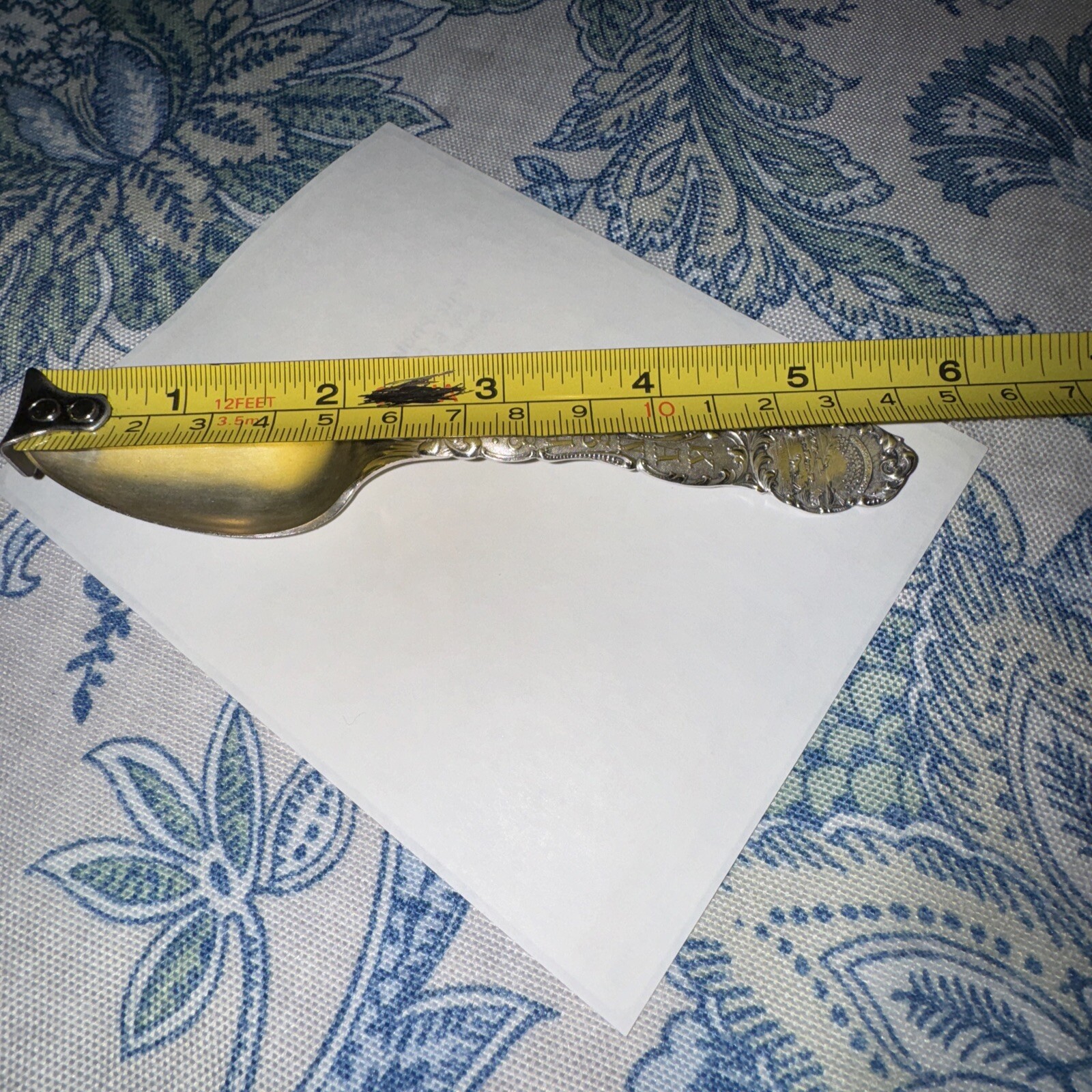 1905 -Sterling Silver Kansas Souvenir Spoon , Nice