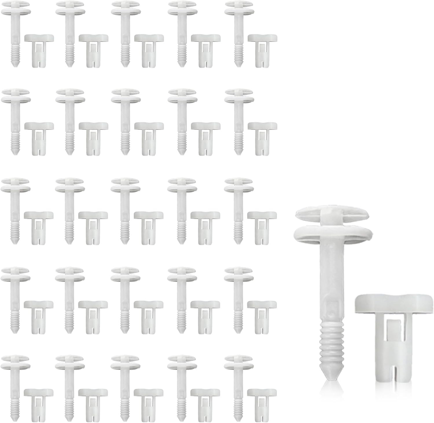 50PCS OEM 15960325 Trim Retainer Clips for Chevy GMC GM Door Panel Clips