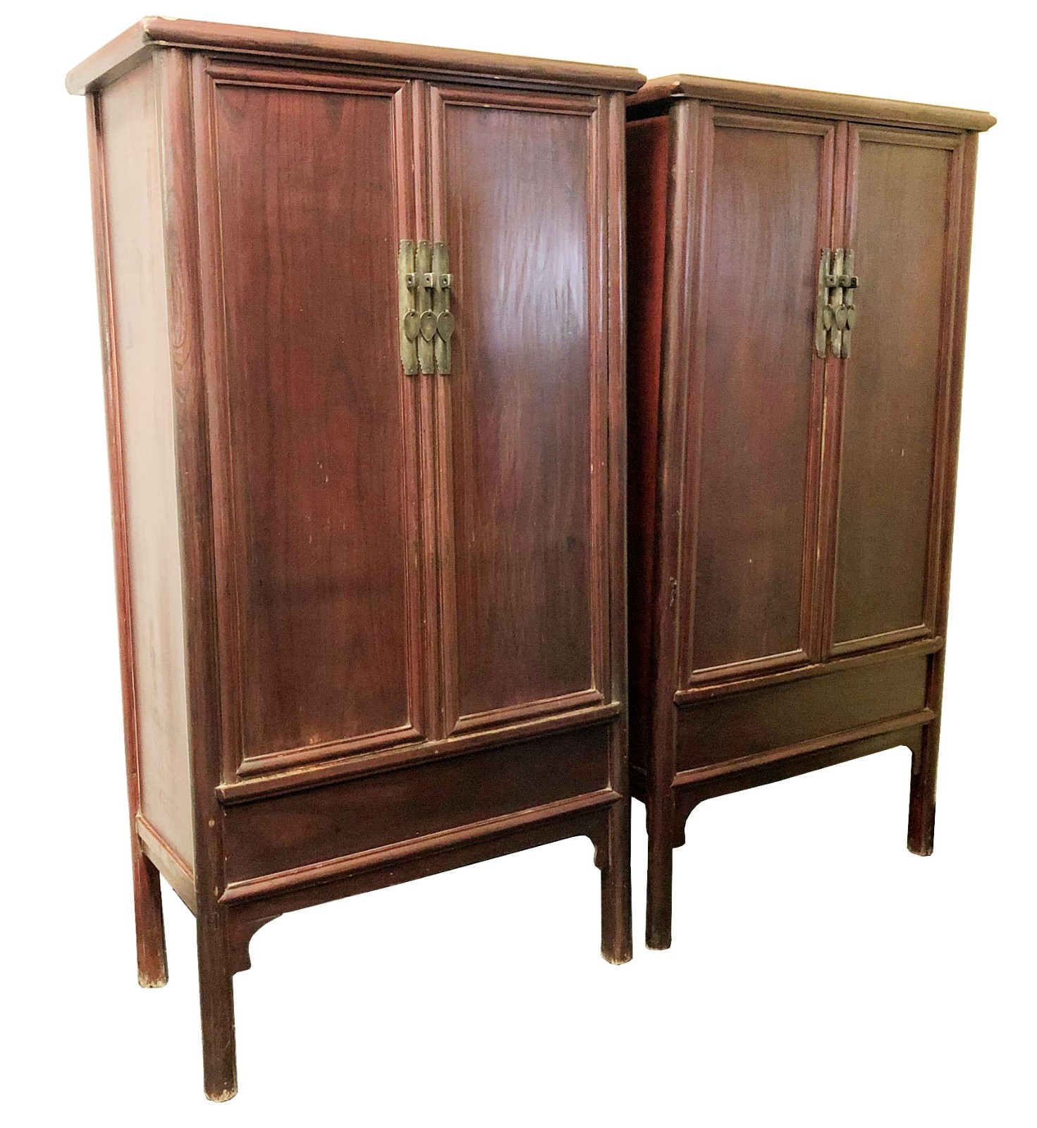 Antique Chinese Ming Cabinets (3553) (A Pair), Circa 1800-1849