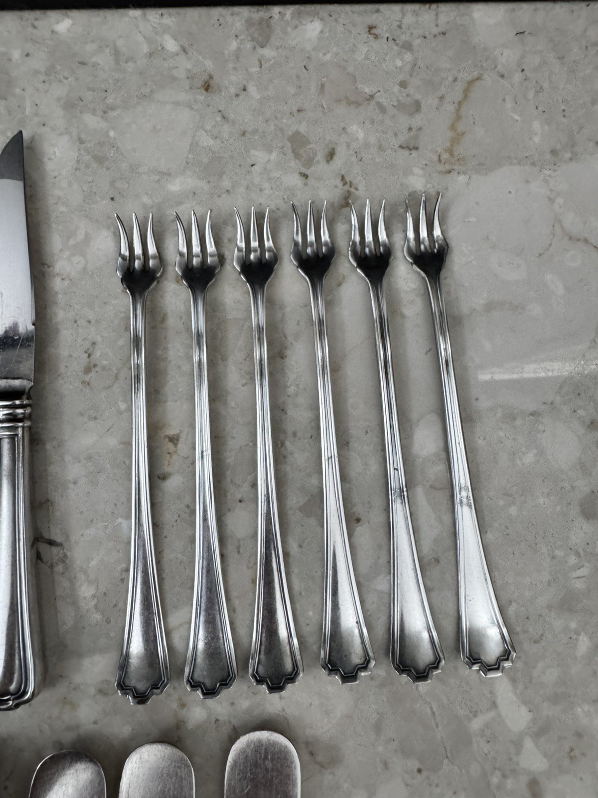 Vtg 1847 ROGERS BROS 83Pc Cromwell 1912 Silver Plate Flatware Place Settings