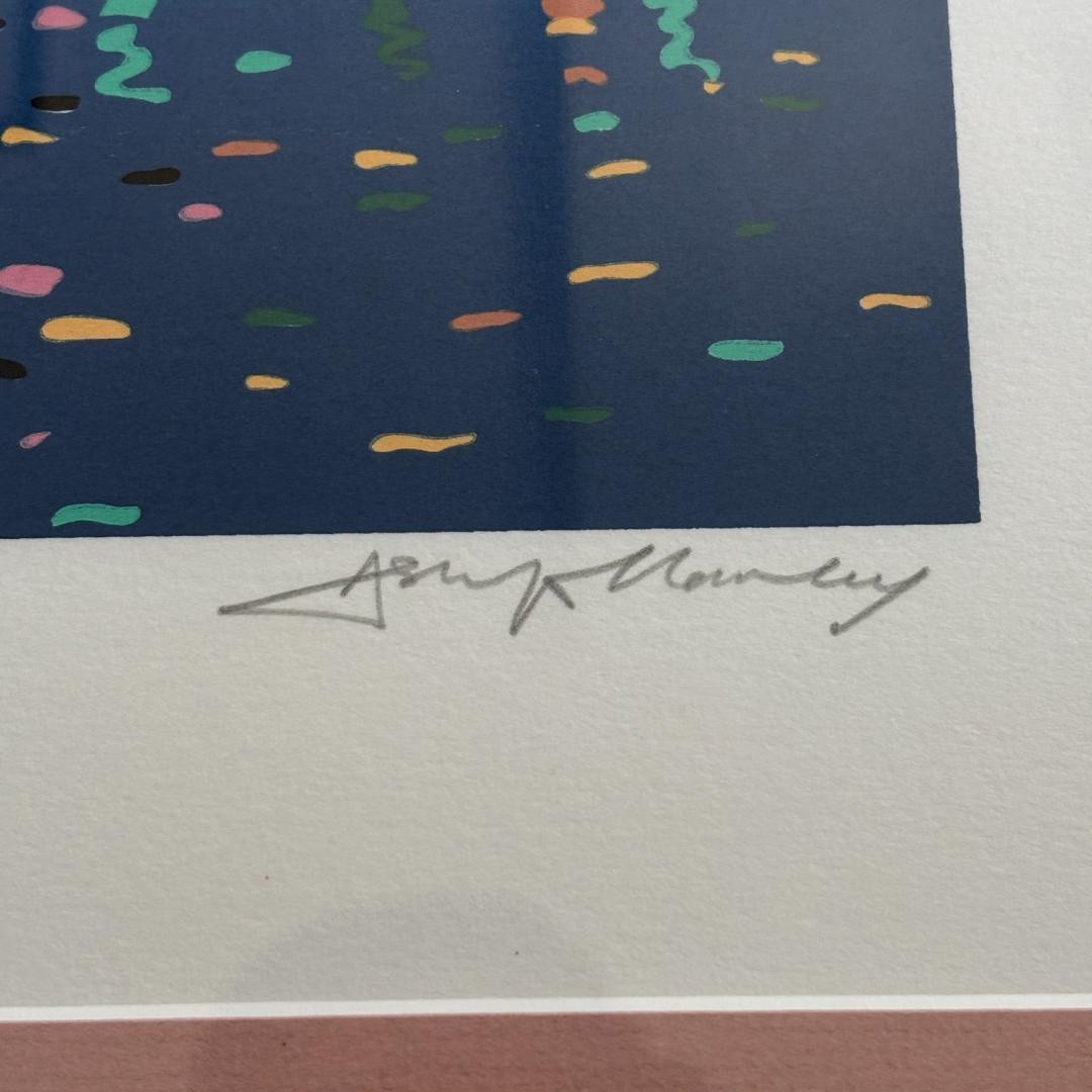 Ashley Manley Japanese Woodblock Print “Jabiru” A/P Edition Signed Authentic