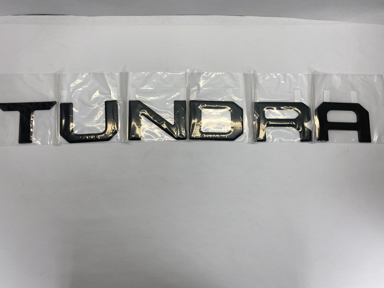 Toyota Tundra 2022-2023 Black Tailgate Badges Genuine OE OEM