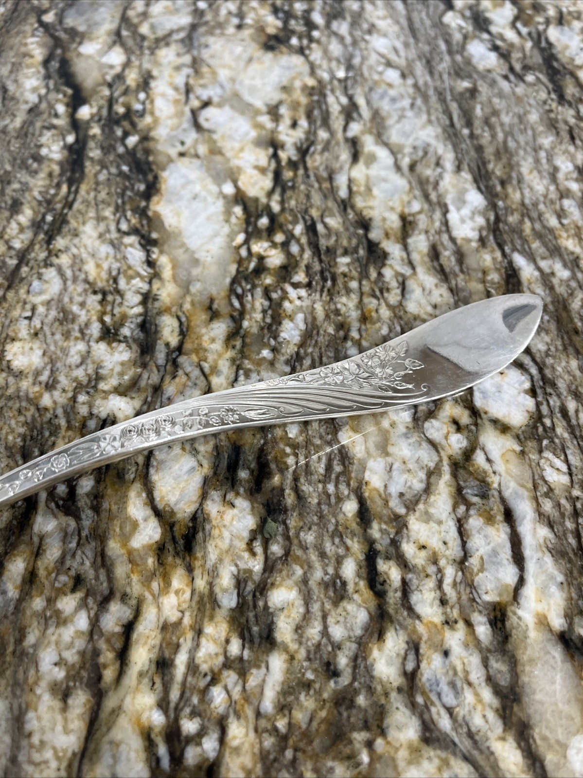 Vintage Reed & Barton #4 Heavy Silverplate Soup ladle 10 7/8″ Pat Nov 4, 1884