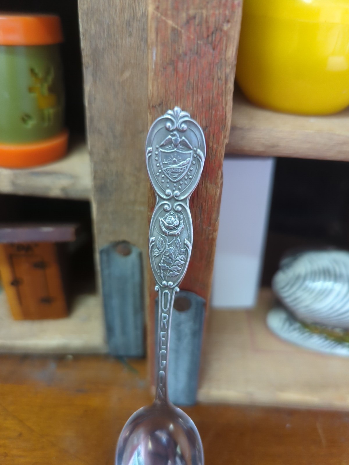 RARE Mayer Bros Sterling Silver Oregon Souvenir Spoon