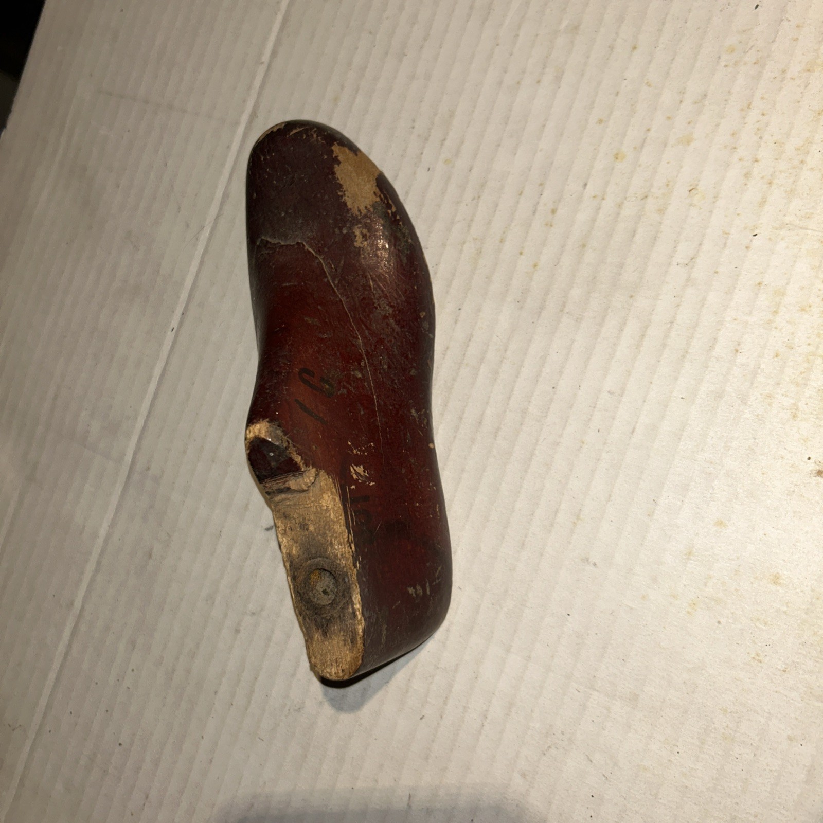 Antique Wooden Cobblers Mold 1C