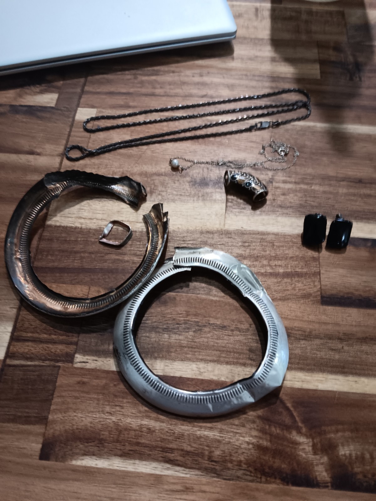 35 Grams Sterling Silver Mixed Scrap & Jewelry