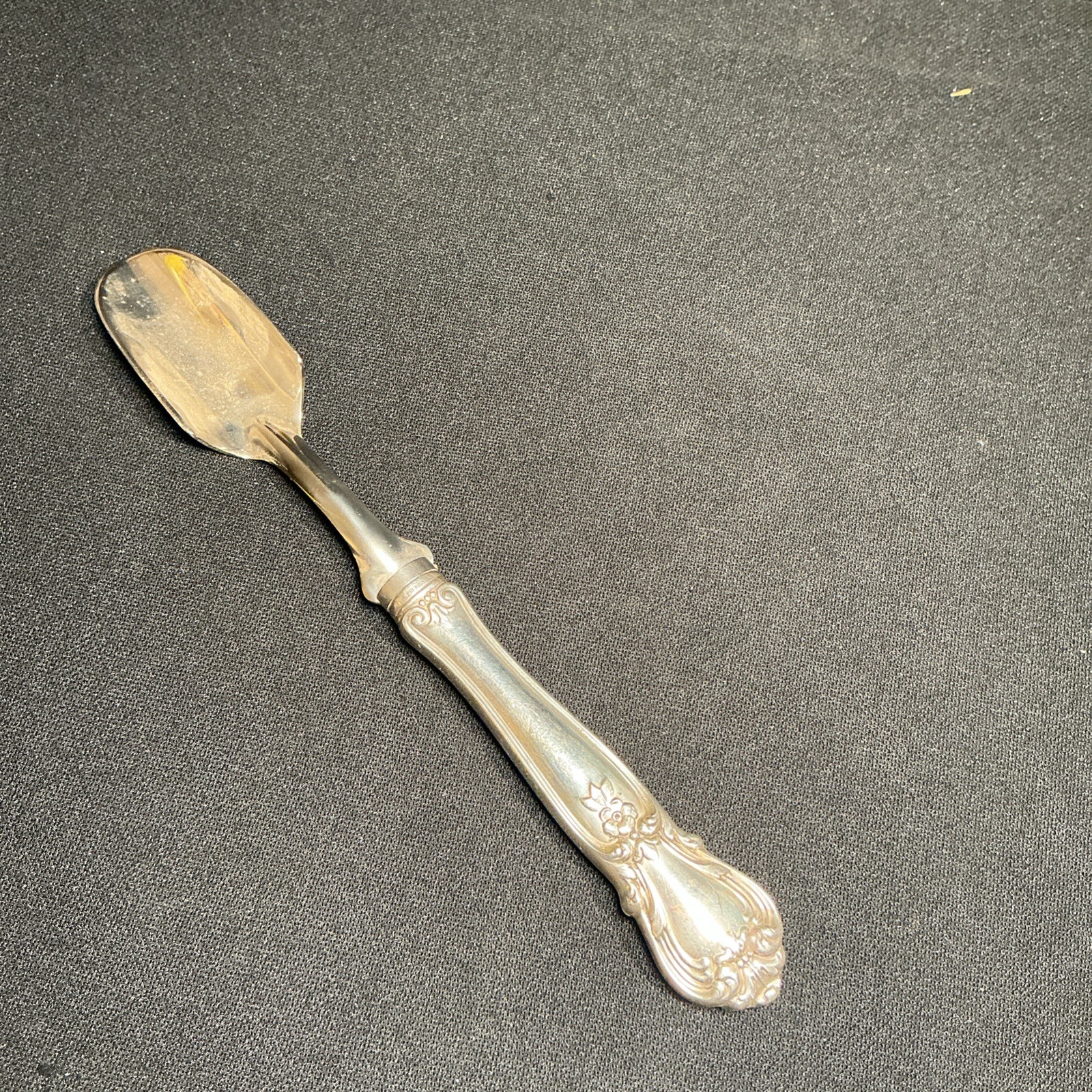 Vintage Web Sterling Silver 925 Cheese Scoop Large 7 3/4″ Original