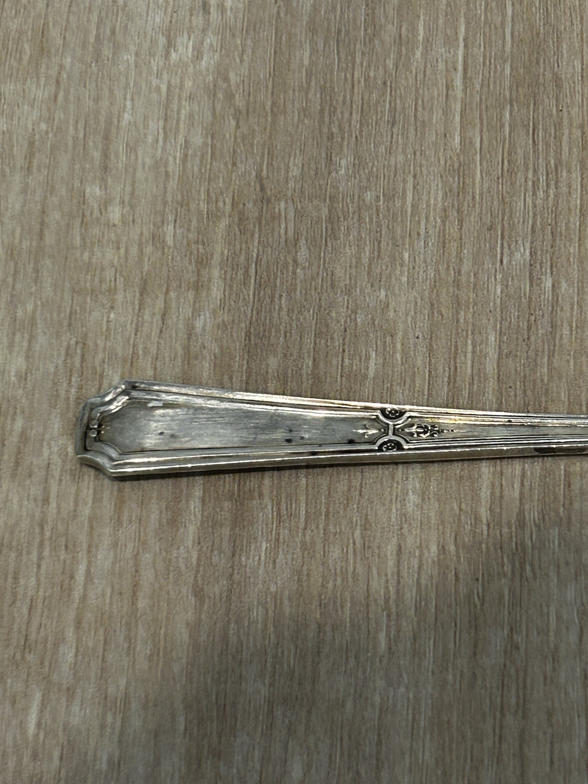Sterling Silver Louis XIV Towle Sterling Pierced Bowl Slotted Olive Spoon